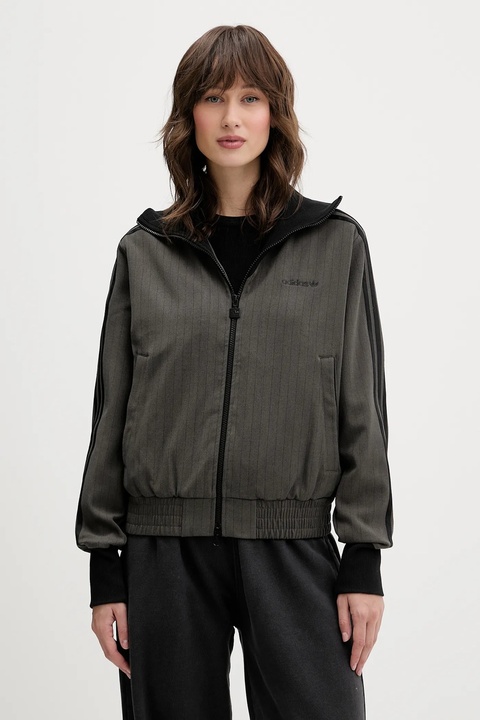 adidas Originals bluza Tailored Tt damska kolor szary wzorzysta JY3523 - zdjęcie produktu nr 1