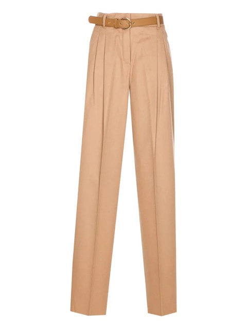 Max Mara pleated belted trousers - Neutrals - zdjęcie produktu nr 1
