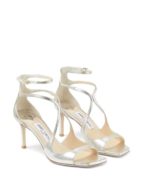 Jimmy Choo 75mm Azia sandals - Silver - zdjęcie produktu nr 2