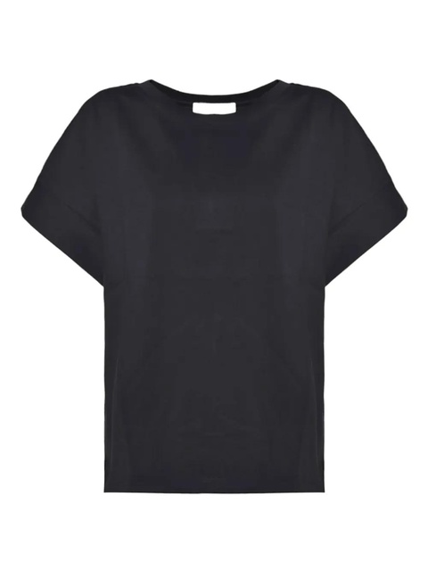 SOLOTRE cuffed T-shirt - Black - zdjęcie produktu nr 1