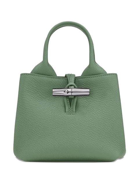 Longchamp Le Roseau XS leather mini bag - Green - zdjęcie produktu nr 1