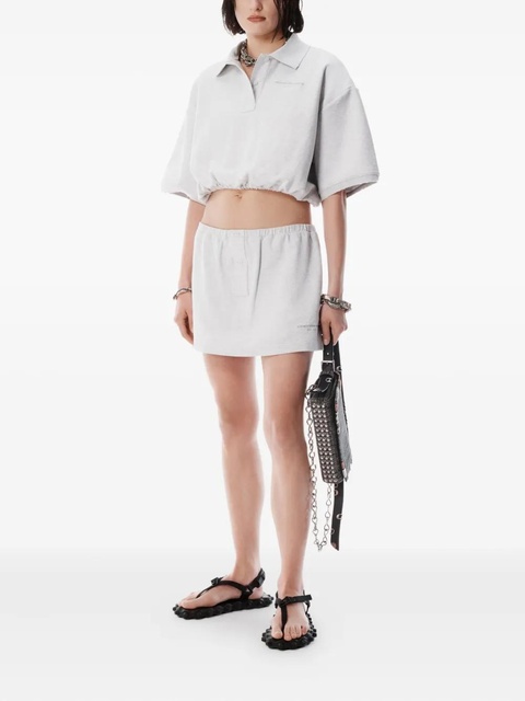Alexander Wang button-placket miniskirt - Grey - zdjęcie produktu nr 2