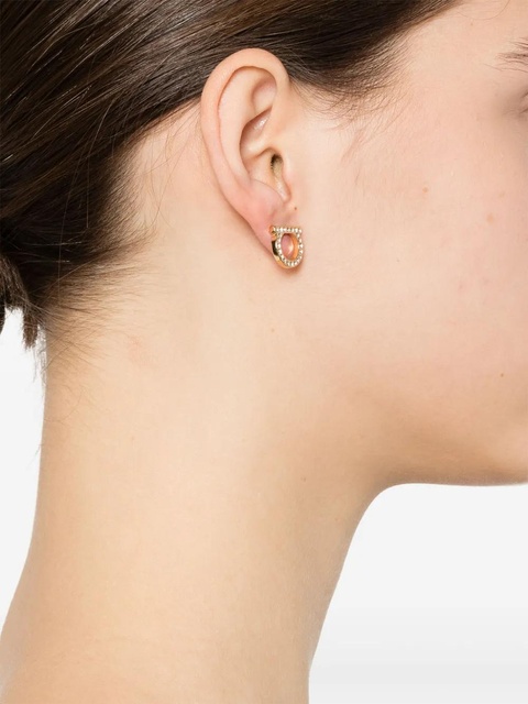 Ferragamo Gancini stud earrings - Gold - zdjęcie produktu nr 1