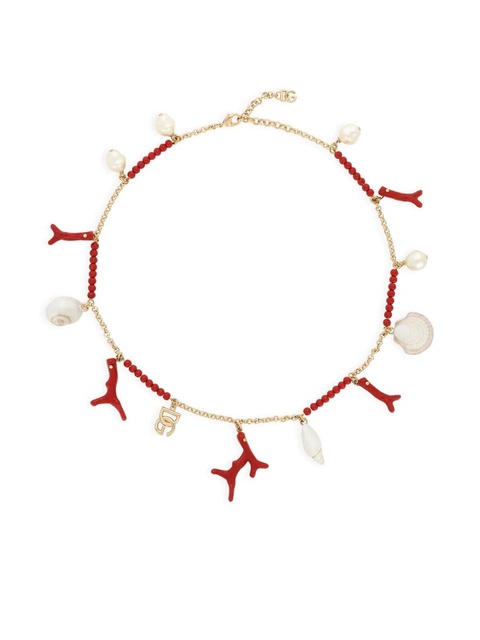 Dolce & Gabbana DG charm necklace - Red - zdjęcie produktu nr 1
