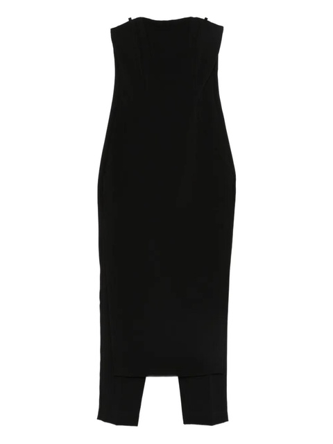 PINKO strapless split-hem jumpsuit - Black - zdjęcie produktu nr 1