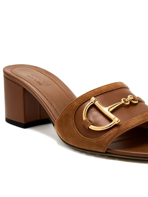 Gucci horsebit-detail sandals - Brown - zdjęcie produktu nr 2