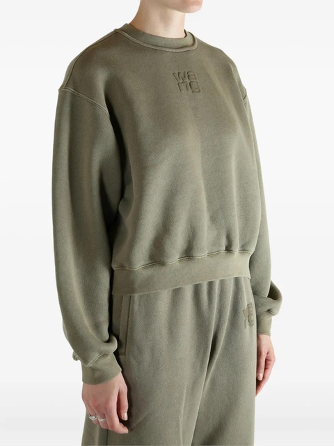 Alexander Wang embossed sweatshirt - Green - zdjęcie produktu nr 2