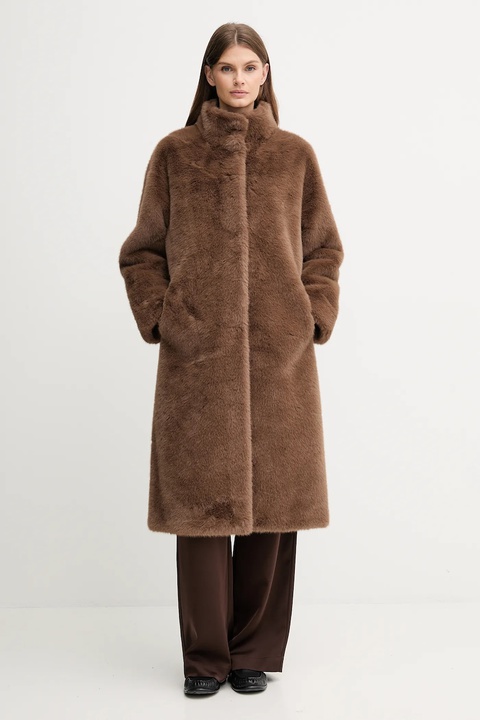 Joop! płaszcz kolor brązowy 30048879 - zdjęcie produktu nr 1