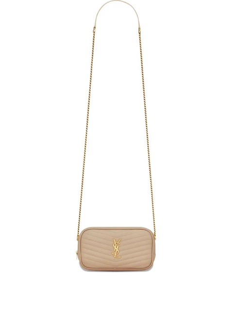 Saint Laurent quilted leather mini bag - Neutrals - zdjęcie produktu nr 1