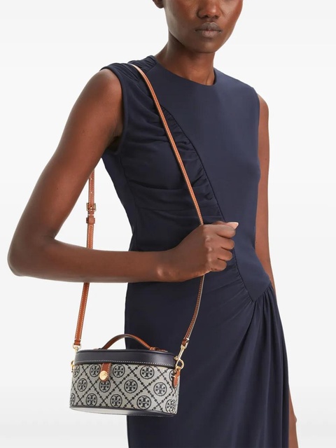 Tory Burch monogram-pattern tote bag - Blue - zdjęcie produktu nr 2