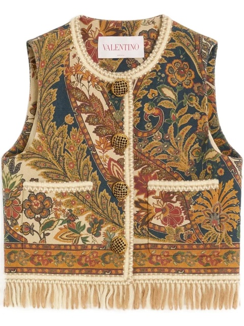 Valentino Garavani Voyage Imaginaire-print canapone vest - Neutrals - zdjęcie produktu nr 1
