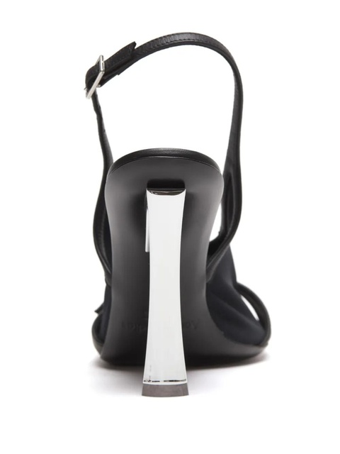 Acne Studios mesh-panelled sandals - Black - zdjęcie produktu nr 2