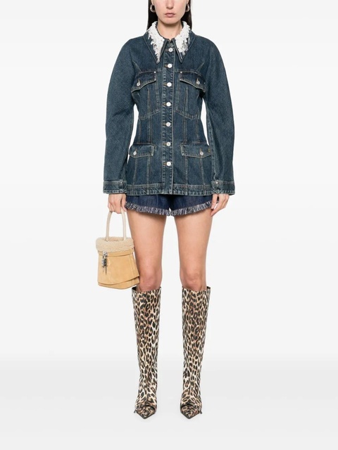 Givenchy crystals and pearls embellished jacket - Blue - zdjęcie produktu nr 2