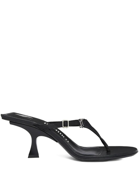 The Attico 65mm thong sandals - Black - zdjęcie produktu nr 1