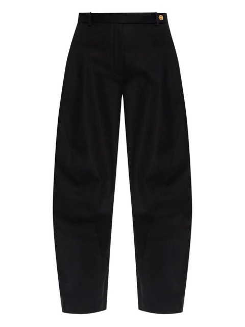 Versace Medusa-button panel trousers - Black - zdjęcie produktu nr 1