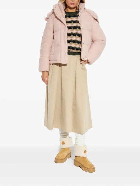 Moncler Grenoble striped-pattern sweater - Pink - zdjęcie produktu nr 2