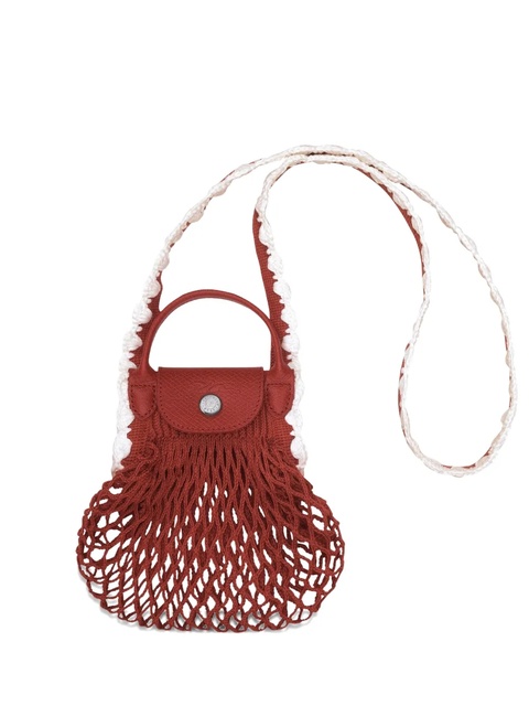 Longchamp mini Le Pliage shoulder bag - Red - zdjęcie produktu nr 1