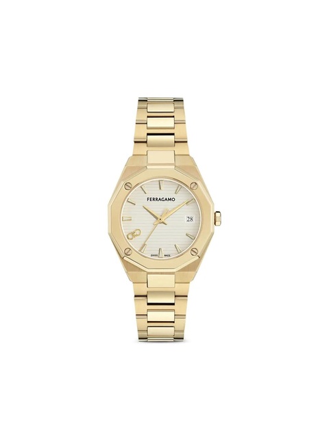 Ferragamo Versilia 34mm - Gold - zdjęcie produktu nr 1