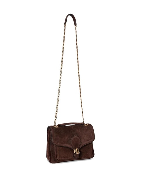 Lauren Ralph Lauren small Bradley suede shoulder bag - Brown - zdjęcie produktu nr 2