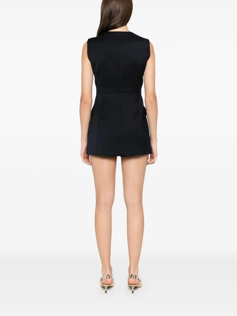 Maje V-neck playsuit - Blue - zdjęcie produktu nr 2