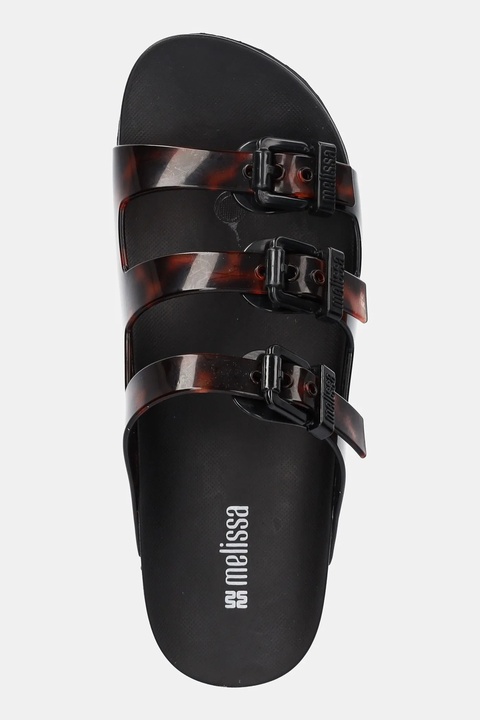 Melissa klapki MELISSA COZY STRIPES AD damskie kolor czarny M 35943 BC962 - zdjęcie produktu nr 2