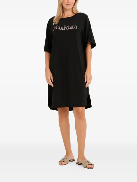 Max Mara Luna logo mini dress - Black - zdjęcie produktu nr 2