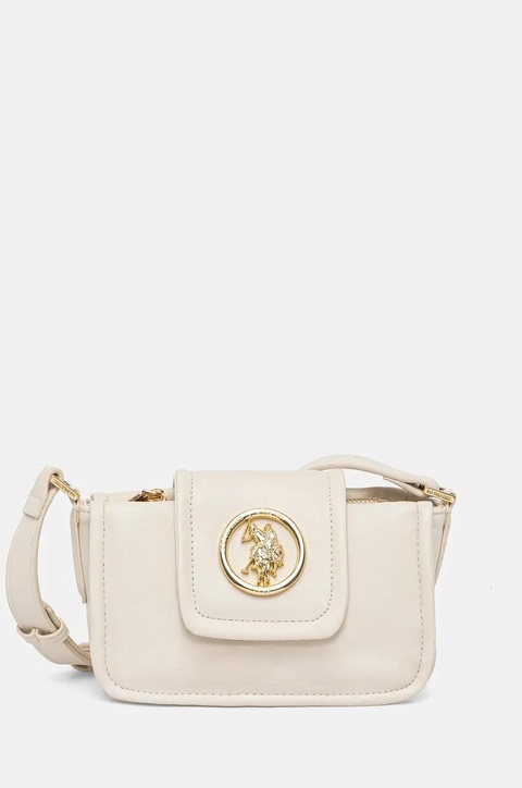 U.S. Polo Assn. torebka Jodhpur kolor beżowy BEUJ58592WVP - zdjęcie produktu nr 1
