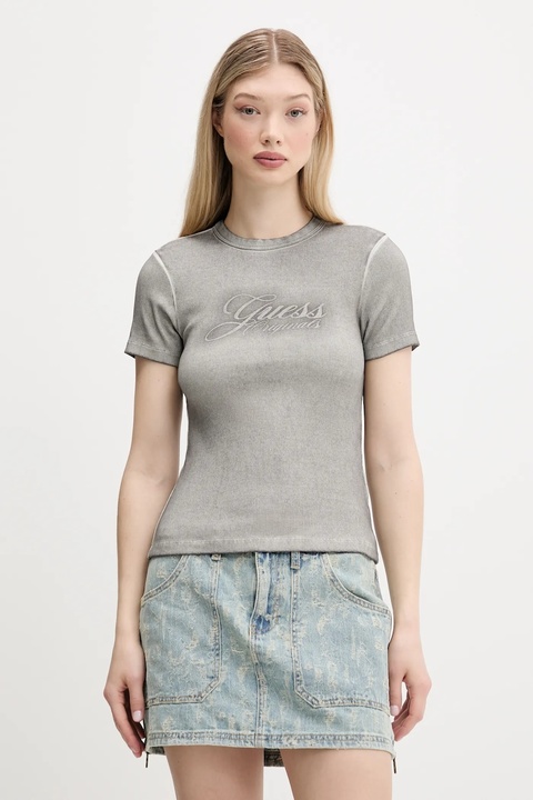 Guess Originals t-shirt damski kolor szary W5GP59 KCTT1 - zdjęcie produktu nr 1