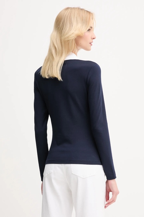 Lacoste longsleeve kolor granatowy DF7785 - zdjęcie produktu nr 2