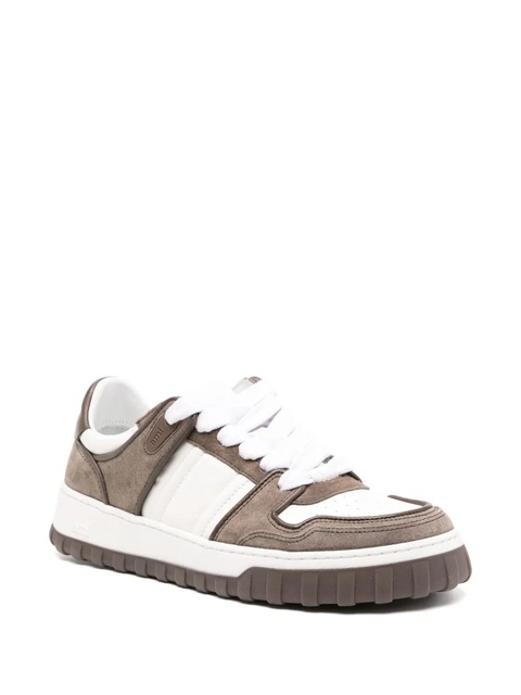 AMI Paris leather sneakers - Brown - zdjęcie produktu nr 2