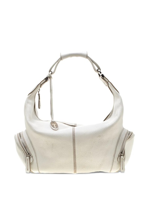 Tod's pre-owned Charlotte leather shoulder bag - White - zdjęcie produktu nr 1