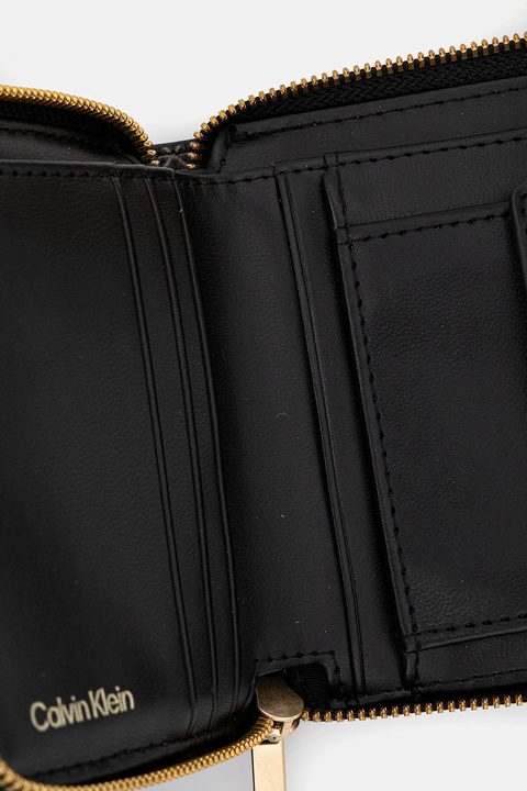 Calvin Klein portfel damski kolor czarny LV04F1089G - zdjęcie produktu nr 2