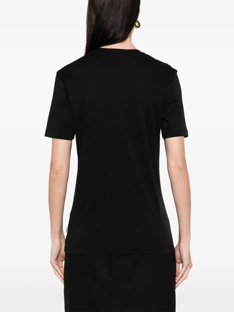 Jil Sander cotton T-shirt - Black - zdjęcie produktu nr 2