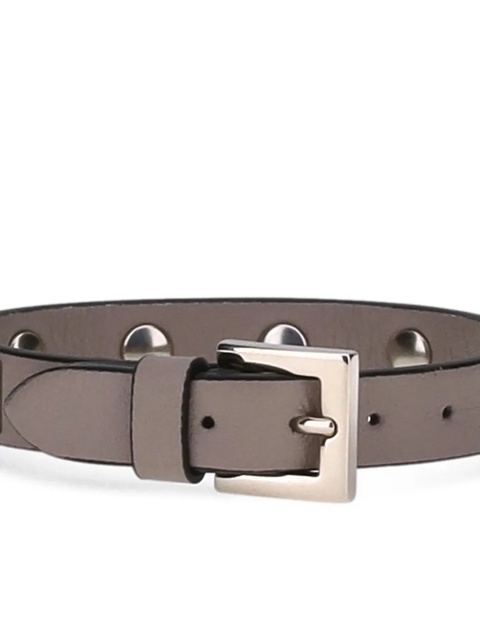 Valentino Garavani rockstud leather bracelet - Brown - zdjęcie produktu nr 2