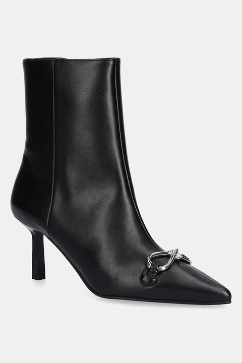 HUGO botki Katniss damskie kolor czarny na szpilce 50552728 - zdjęcie produktu nr 1