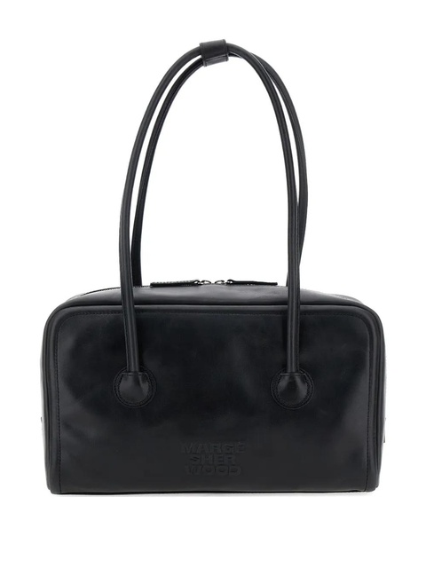 Marge Sherwood double-handle zip-top tote bag - Black - zdjęcie produktu nr 1