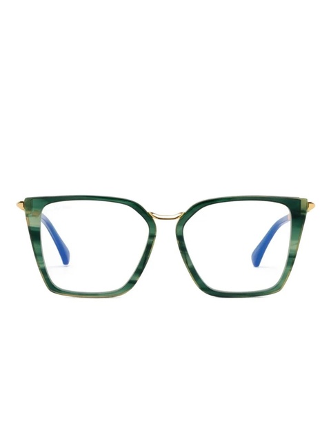 Max Mara Eyewear MM5151 glasses - Gold - zdjęcie produktu nr 1