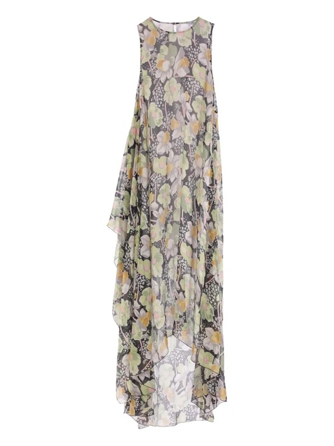 LOEWE Daffodil.print maxi dress - Black - zdjęcie produktu nr 1