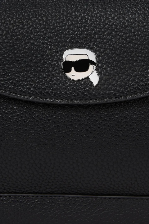 Karl Lagerfeld plecak damski kolor czarny duży gładki A4W30003 - zdjęcie produktu nr 1