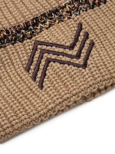 Missoni ribbed wool beanie - Neutrals - zdjęcie produktu nr 2