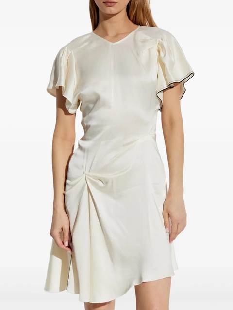 Victoria Beckham draped dress - White - zdjęcie produktu nr 2