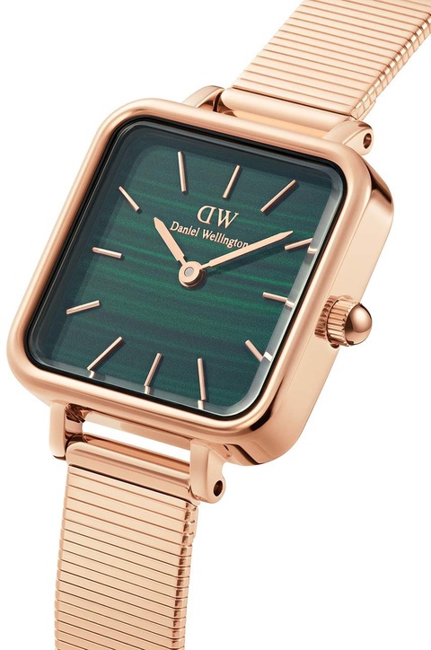 Daniel Wellington zegarek Quadro Studio damski kolor różowy - zdjęcie produktu nr 2