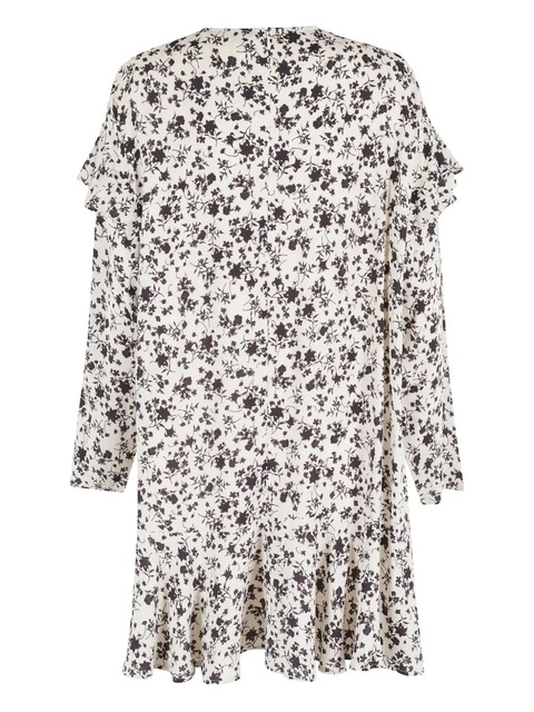 Essentiel Antwerp ruffled mini dress - White - zdjęcie produktu nr 2