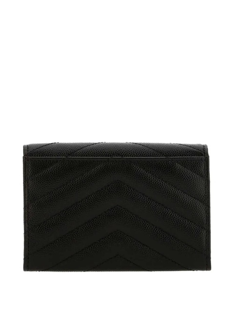 Saint Laurent quilted envelope wallet - Black - zdjęcie produktu nr 1