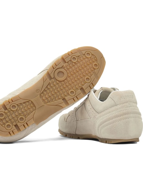 ALOHAS suede leather lace-up sneakers - Neutrals - zdjęcie produktu nr 2