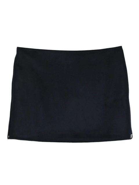 Sportmax logo-detail mini skirt - Blue - zdjęcie produktu nr 1