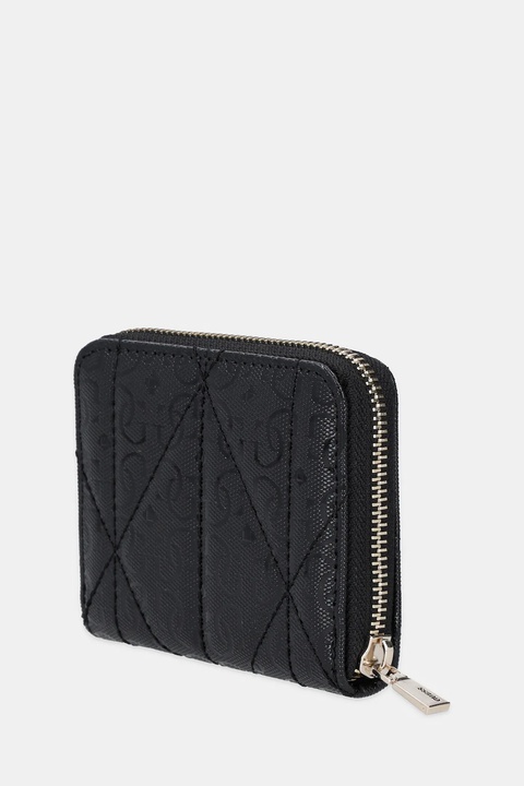 Guess portfel ALDINA damski kolor czarny SWGG96 63137 - zdjęcie produktu nr 1