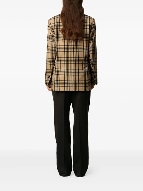 AMI Paris checked double-breasted blazer - Neutrals - zdjęcie produktu nr 2