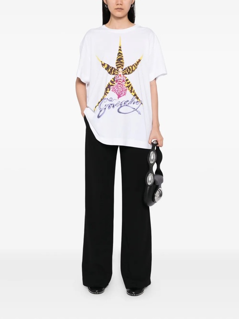 Givenchy graphic-print T-shirt - White - zdjęcie produktu nr 1