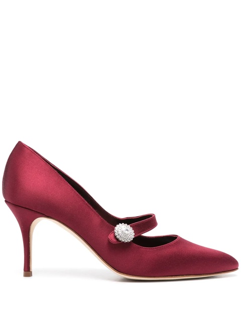 Manolo Blahnik 70mm Marijana pumps - Red - zdjęcie produktu nr 1